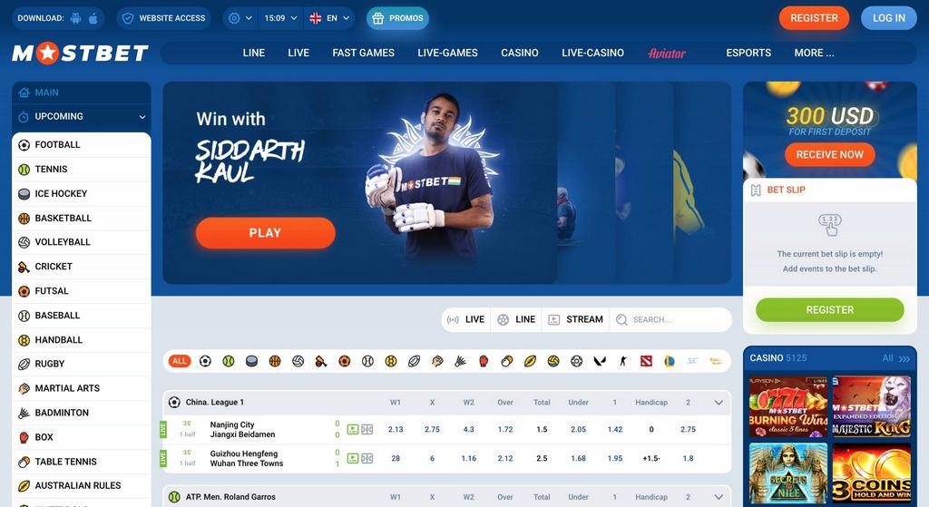 Mostbet UZ Casino sayti